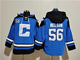 Men's Indianapolis Colts #56 Quenton Nelson Blue Ageless Must-Have Lace-Up Pullover Hoodie,baseball caps,new era cap wholesale,wholesale hats